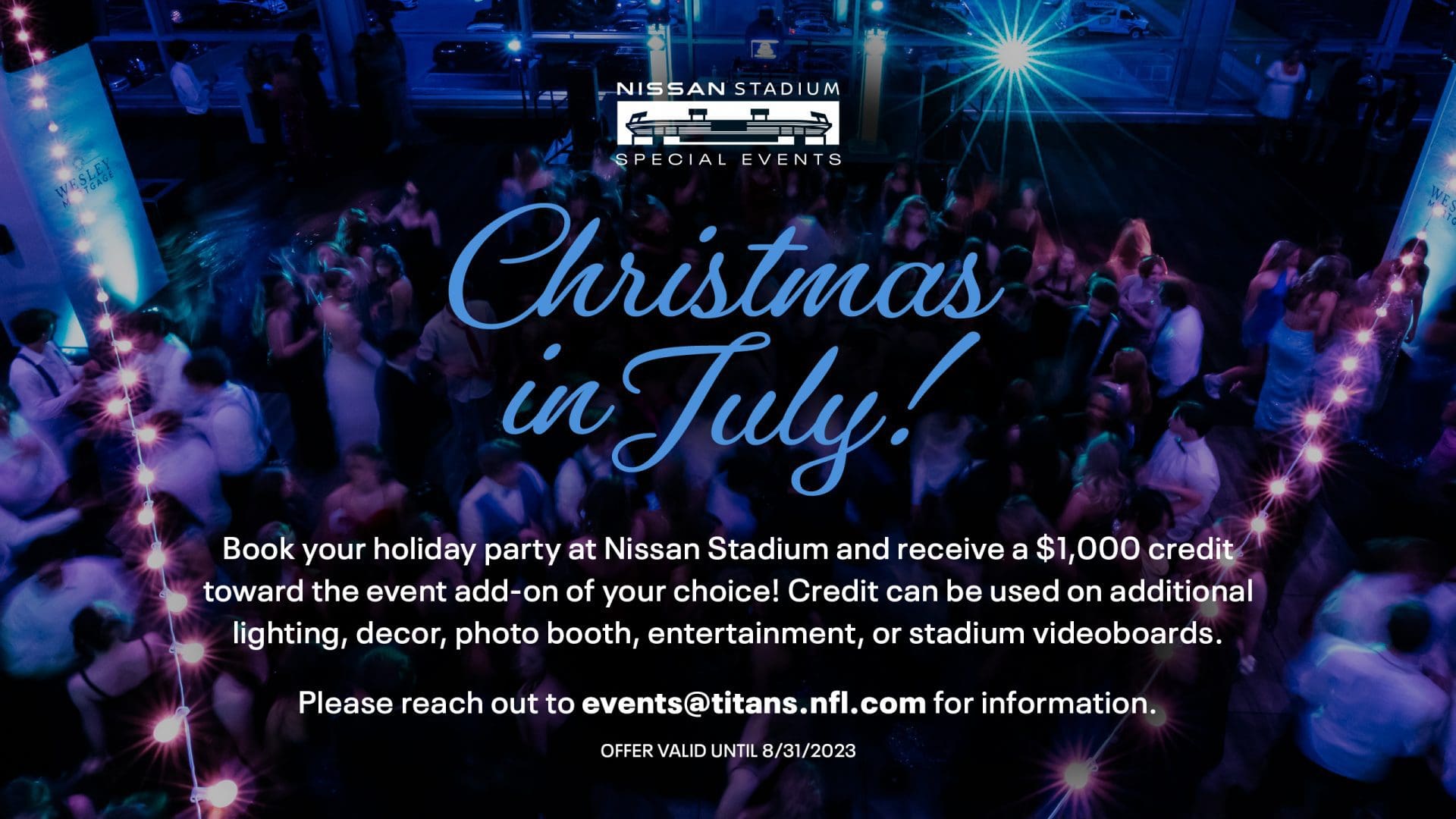 Nissan Stadium - Christmas in July